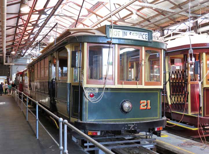 Bendigo Tramways Duncan & Fraser 21